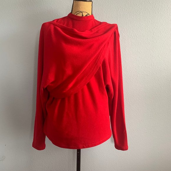Vintage Peggy Jennings Red Cashmere Sweater - Picture 3 of 12